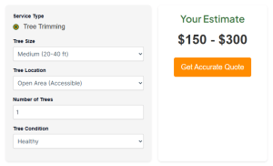 Tree Removal Cost Calculator
